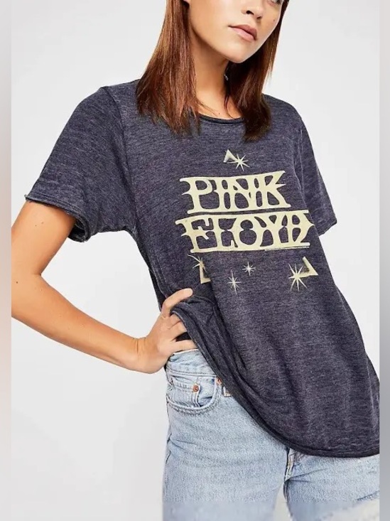 Free People Tops - Free People Chaser Pink Floyd Tee Shirt Size Large Made in USA